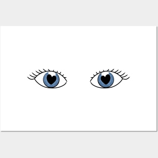 Blue Eyes Posters and Art